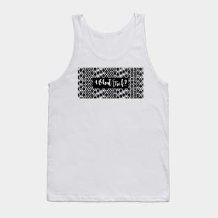 What the f? - Pattern Tank Top